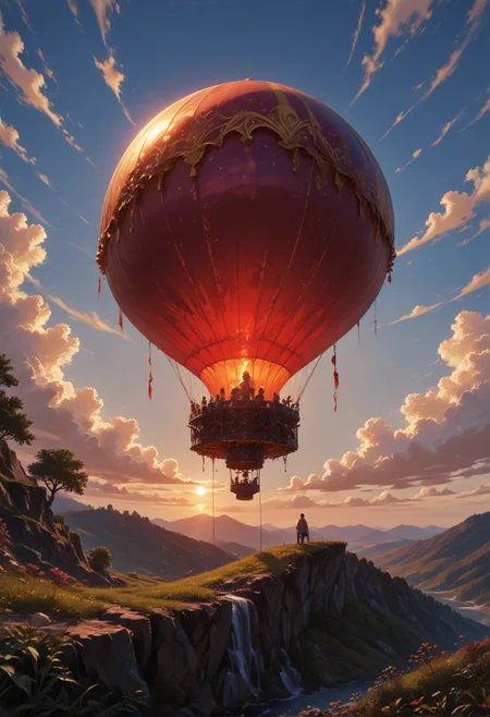 score_9,score_8_up,score_7_up,embedding:zPDXL2, masterpiece,best quality,highly detailed,detailed background, film grain,colorful,Expressiveh,Cinematic Lighting, th3rm4l,colorful, , outdoors, sky, no humans,scenery, horizon, Hot Air Balloon<lora:增强\(收藏)\sdxl_lightning_8step_lora.safetensors:1.0:1.0> <lora:增强\(收藏)\Expressive_H-000001.safetensors:0.35000000000000003:0.35000000000000003> <lora:增强\(收藏)\Hands XL 4.safetensors:1.0:1.0> <lora:增强\(收藏)\glowneon_xl_v1.safetensors:0.55:0.55> <lora:extremely detailed (no trigger).safetensors:0.6:0.6> <lora:Vixon\(收藏)\Vixon's Pony Styles Thermal.safetensors:0.4:0.4> <lora:增强\(收藏)\sinfully_stylish_SDXL.safetensors:0.3:0.3>