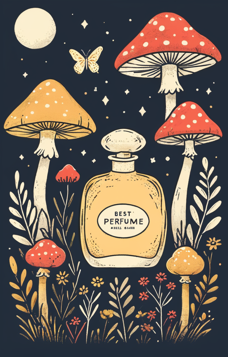 masterpiece,best quality,<lora:tbh10-sdxl:0.9>,illustration, A bottle of perfume in garden