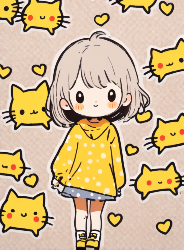 1 girl,cute comic
 <lora:sdxl_cute_social_comic-000002:0.65>