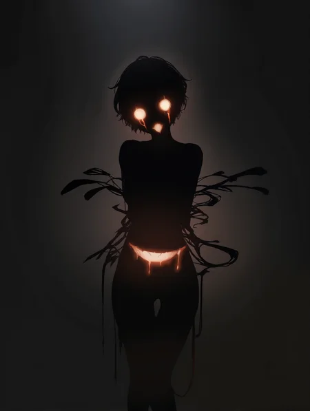 1girl, glowing, dark, dark theme, night, surreal, horror \(theme\),
nsfw, explicit
(yoshimoto \(dear life\):0.8), (nyamaso:1.1), (eversoul:0.9), achyue,(dishwasher1910:0.9), momoko \momopoco\,(nardack:1.2), (torino aqua:0.4),
masterpiece,best quality,amazing quality,very aesthetic,absurdres,newest, very awa, crisp, sharp,
<lora:NOOB_EPSv1_1_detailer_by_vlnvk_v1_0:1><lora:spo_sdxl_10ep_4k-data_lora_webui:01 , <lora:ponyv5_noobE11_1_adamW:0.65>,