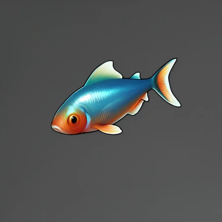 score_9, score_8_up, score_7_up, simple background, no humans, grey background, lots of fish