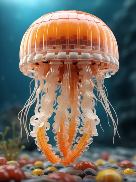BJ_Lego_bricks,solo,jellyfish,blurry,floating,science_fiction,
3D Model,8k,highly detailed,hdr,realistic,high definition,<lora:Lego_World_SDXL_v2:0.7>,