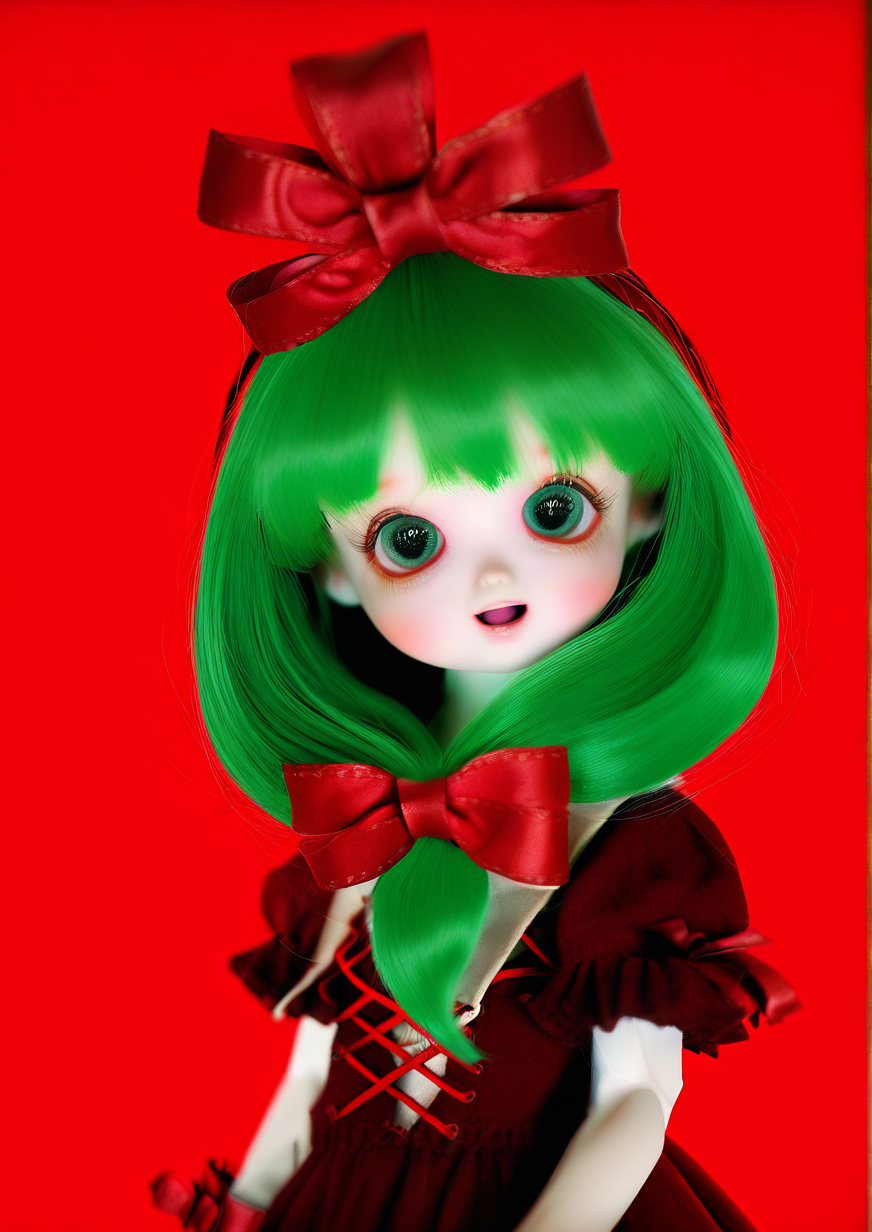 <lora:PIPOS:1.2>,1girl, kagiyama hina, detailed background, child, kid, big eyes style, :d, arm ribbon, cross-laced clothes, front ponytail, green eyes, green hair, hair ribbon, long hair, looking at viewer, one-hour drawing challenge, open mouth, red background, red ribbon, ribbon, short sleeves, smile, solo, upper body, 
very awa, masterpiece, best quality, highres, absurdes,amazing quality,year 2024,newest