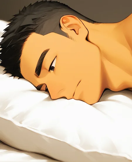 ((source anime)), breeze style, ((anime eyes:1.5, small nose, simple mouth:1.5)), short hair, score_9, score_8_up, score_7_up, Korean, <lora:Expressive_H:1.4>, ((handsome man:1.2, light skin)), (focus male, solo:1.1), masterpiece, best quality, ((1man, 1boy, mature man:1.4)), masterpiece, best quality, amazing quality,
<lora:Breez_Style_Wv5:1>. breeze style,
breeze style, very awa, absurdres, newest, perfect quality, detailed background, high quality, intricate details, stunning masterpiece, outstanding composition, very aesthetic, ((best quality:1.2)), Male focus, (( a boy lying on bed)),
