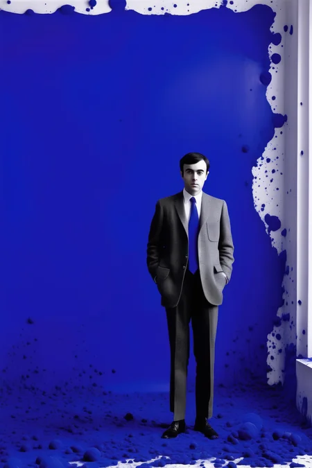 <lora:Yves Klein Style:1>Yves Klein Style - The style of Yves Klein