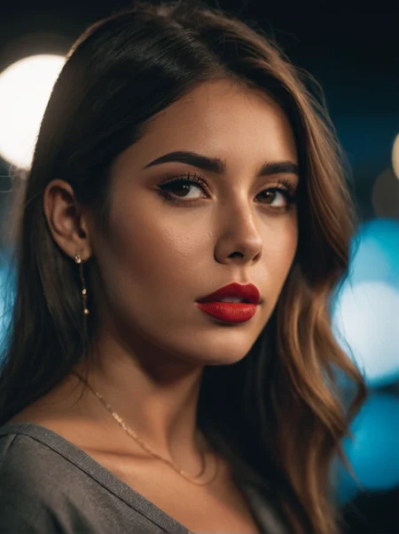 A dynamic cinematic photograph of Jenna_Sims_P_MXAI_SDXL:1.2 close up shot, surprised expression, SK_CINEMATIC, ziprealism