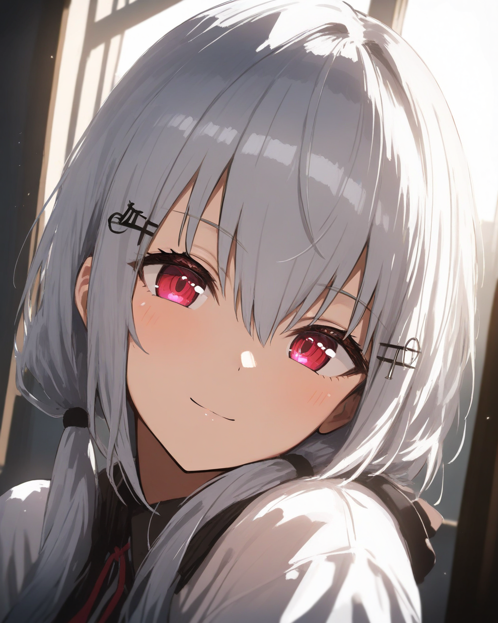 1girl,
HakaseFuyukiNijisanji,
safe, solo, dynamic angle, upper body,
hairclip,
beautiful eyes,
looking at viewer, head tilt, light smile,
soft lighting,
depth of field,
<lora:kp_HakaseFuyukiNijisanji1stCostumeAnimagineXL_v1_1:1.0>,
masterpiece, high score, great score, absurdres