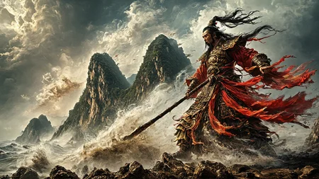 one people,one god,Ghost head
Ancient myth,Gonggong striking Buzhou Mountain,epic clash,low-angle perspective,towering mountain shattering,turbulent skies,dramatic lighting,powerful deity,massive waves,dynamic energy,traditional Chinese attire,intense action,grand destruction,chaotic forces of nature,ancient scenery,mythic battle,grandiose scale,primal fury,immense power,vivid details,ancient Chinese folklore.,
<lora:MJ52:0.6>,<lora:sss:0.4>,<lora:Pony PDXL æ£åµå
¥ é«åè´¨V2:0.5>,<lora:20240322-1711051399194:0.7>,