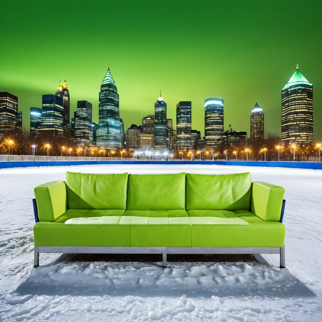 (sofa showcase) <lora:31_sofa_showcase:1.1>
Lime background,
high quality, professional, highres, amazing, dramatic,
(Winter ice-skating rink and city lights:0.5),
