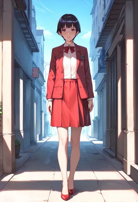 <lora:sdxl_lightning_8step_lora:1> <lora:Fixhands_anime_bdsqlsz_V1:1>score_9, score_8_up, score_7_up, best quality, uncensored, source_anime, intricate details, high quality, perfect anatomy BREAK
1girl, solo, full body, 
<lora:gis-esakipurin_XL(pony)tagedit:1>