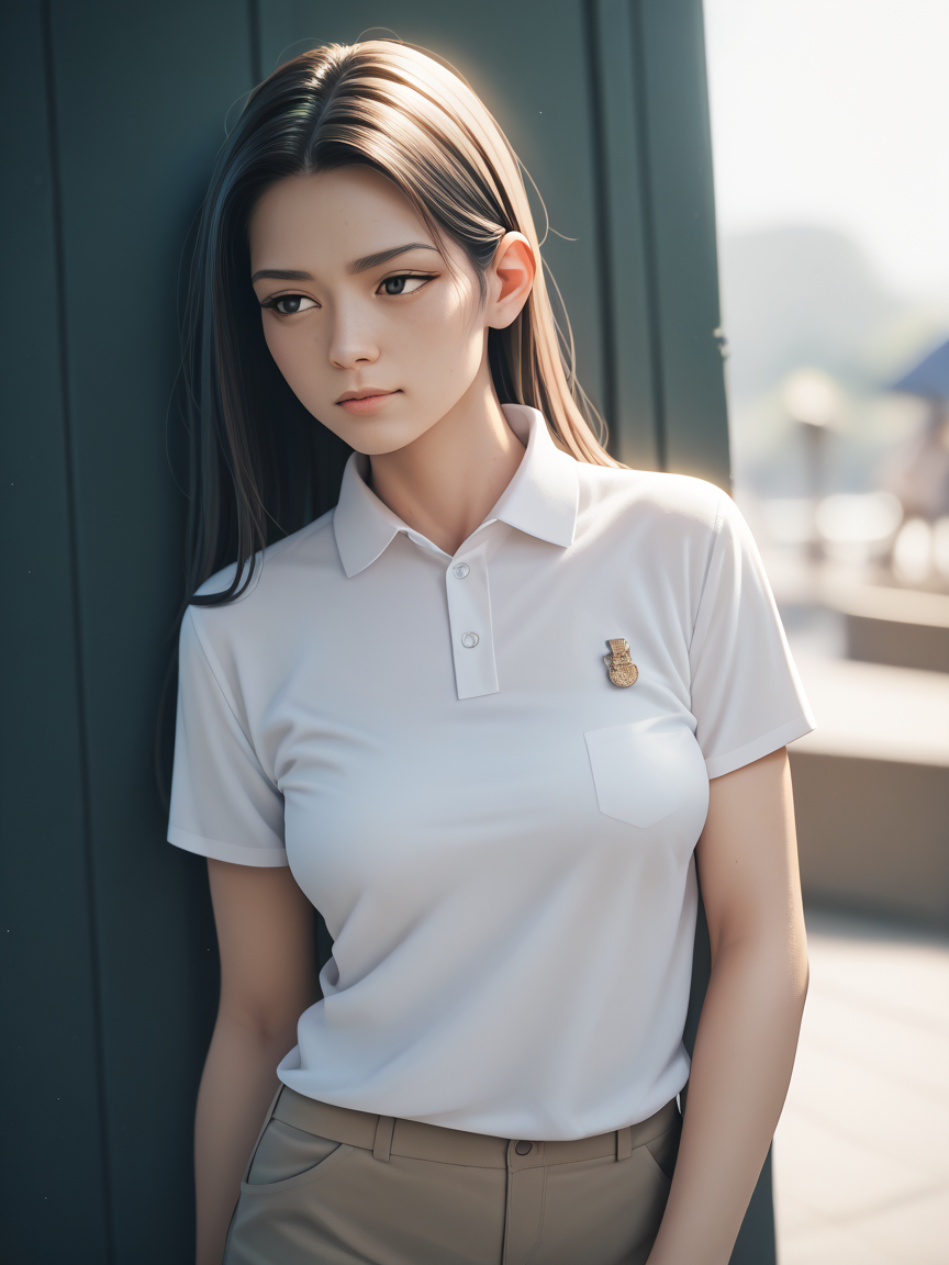 score_9, score_8_up, score_7_up, score_6_up, score_5_up, score_4_up, 
1girl wearing a polo shirt, 
medium breasts,
,
greek amphitheater <lora:polo_shirt-PD-1.0:1>