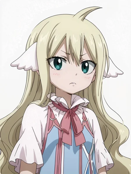 <lora:Mavis_Pony:1>,Mavis_Vermilion,blonde hair,, anime screencap,score_9,simple background,