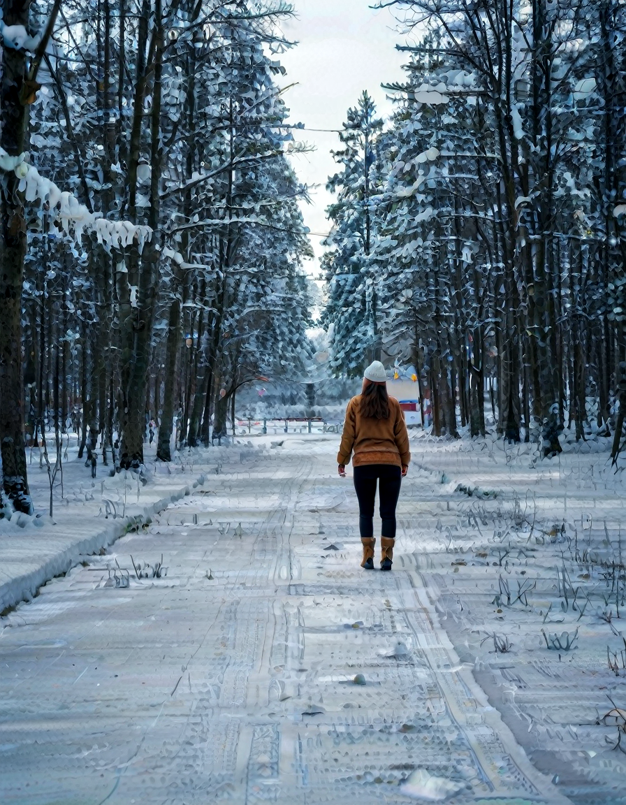 (sharp focus, 8K Resolution, golden hour, light leak, real life:1.4)shot from behind, petite gorgeous brunette white girl, (((narrow waist, insanely wide hips, insanely big ass))), jumping for joy, happy, showing off her ass, in a SNOWY LANDSCAPE, beanie, sweater, (black spandex leggings), <lora:EnvyZoomSliderXL01:2>, sitting on the ground in a field, topless ((snow, winter, snowflakes, trees in the distance, icy pond)) <lora:WhiteScene:0.89> whitescene, snowing, snow, snow everywhere, ice