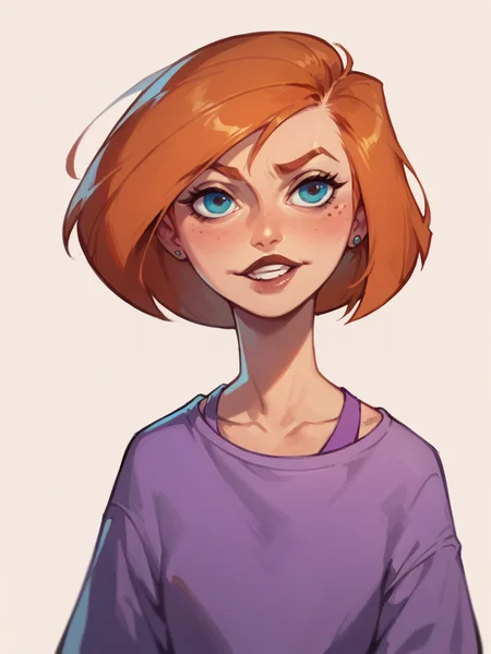 score_9, score_8_up, score_7_up, score_6_up, score_5_up, <lora:annpossibleXLP:1> ann possible, blue eyes, 1girl, solo, orange hair, short hair