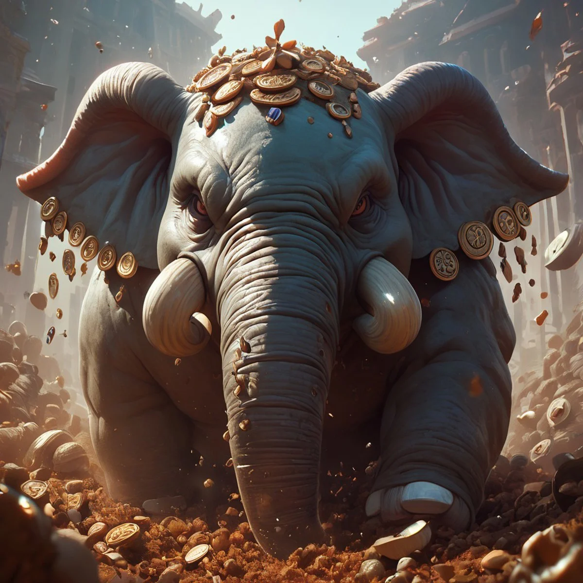 score_9, score_8_up, score_7_up, baklava shaped elephant, Dilber_dudagi, walnut,