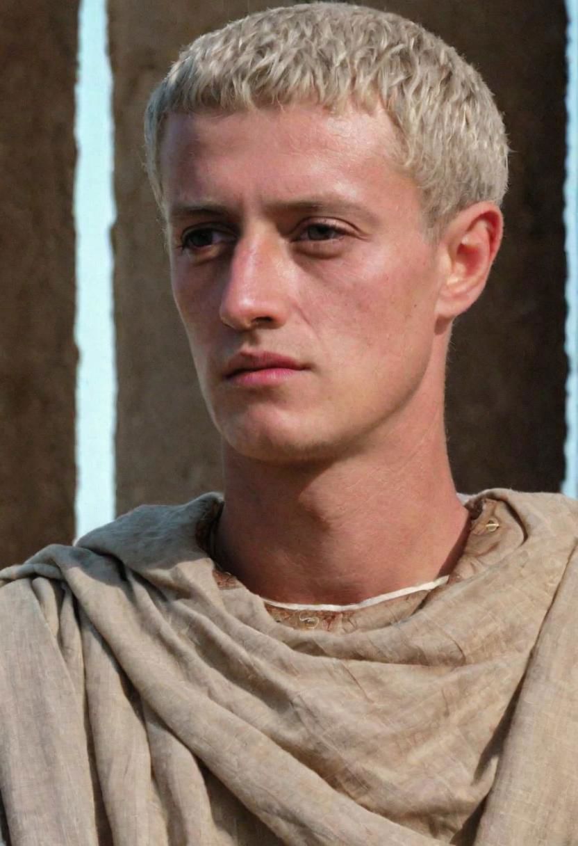 a probable photo of Emperor Tiberius