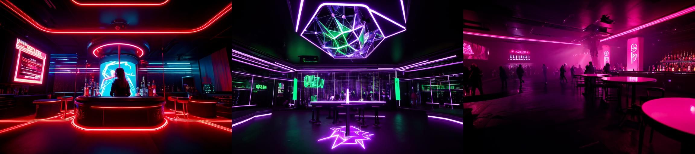 highly insanely detailed, masterpiece, top quality, best quality, highres, 4k, 8k, RAW photo, (very aesthetic, beautiful and aesthetic), 
__lazy-wildcards/subject/env-bg-interior/cyberpunk_club/prompts__, 
<lora:Cyberpunk_Club:0.6>, 
(1girl:1.3), 1other, 
__lazy-wildcards/dataset/background__,âââ