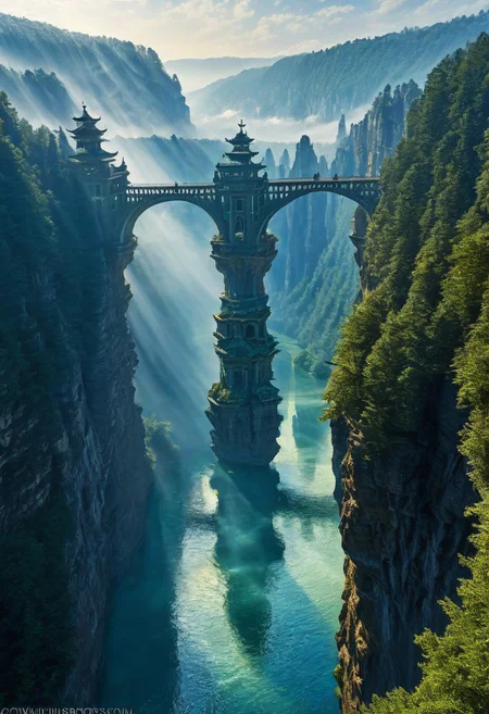 towers ringed in mist, sunrays, mixed media, surrealism, fantasy, great lighting, A surreal landscape highly detailed, extremely high-resolution details, appears trapped in an optical illusion of reflections and refractions colorful, Zhangjiajie mountains, Vienna in contemporary Austria, baroque architecture, stone bridges, winding rivers extending to the horizon, professional photography, natural lighting, volumetric lighting maximalist. vivid, vibrant colors, intricately detailed, complex, elegant, expansive, fantastical, film photography style, medium grain, cmnt
(8k uhd:1,4)