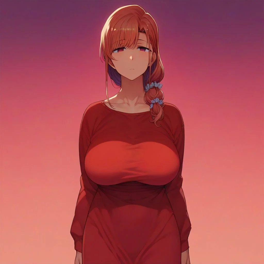 score_9,score_8_up, score_7_up, source_anime, aieuoka, saimin, expressionless, blank stare, milf