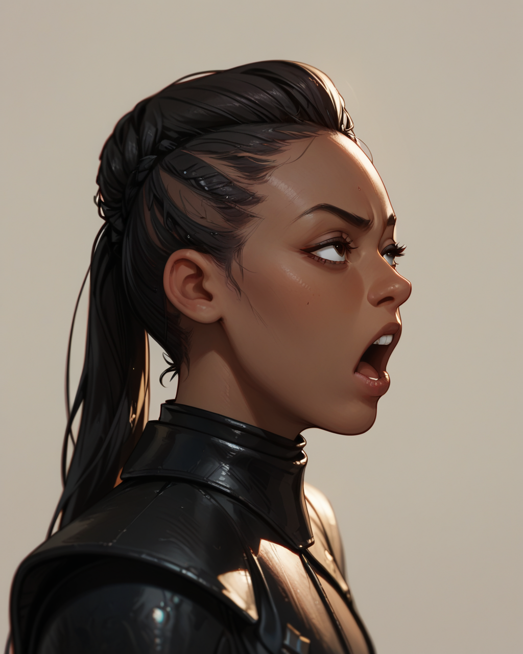 <lora:Third SisterPDXL_v1:1>1girl, solo, Third SisterPDXL,galaxy, space, angry, opened mouth, face close up, dark skin woman, from side,, <lora:princess_xl_v2:0.8><lora:g0th1cPXL:0.3> g0th1cpxl<lora:Expressive_H:0.8> ExpressiveH<lora:NAI Smooth Boys Style SDXL_LoRA_20r_20e_8i_nr32_a16_Pony Diffusion V6 XL:0.8> score_9, score_8_up, score_7_up,