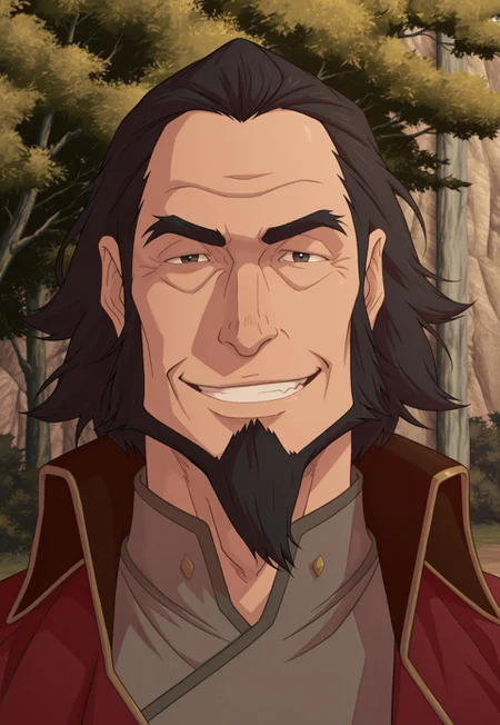 solo, masterpiece, detailed, ultra hd, best quality, 1boy, male, official art, w0lfc0nf, modern, new

LOKBumi, beard, black hair, red coat, grey shirt, portrait, headshot, looking at viewer, smiling, outdoors