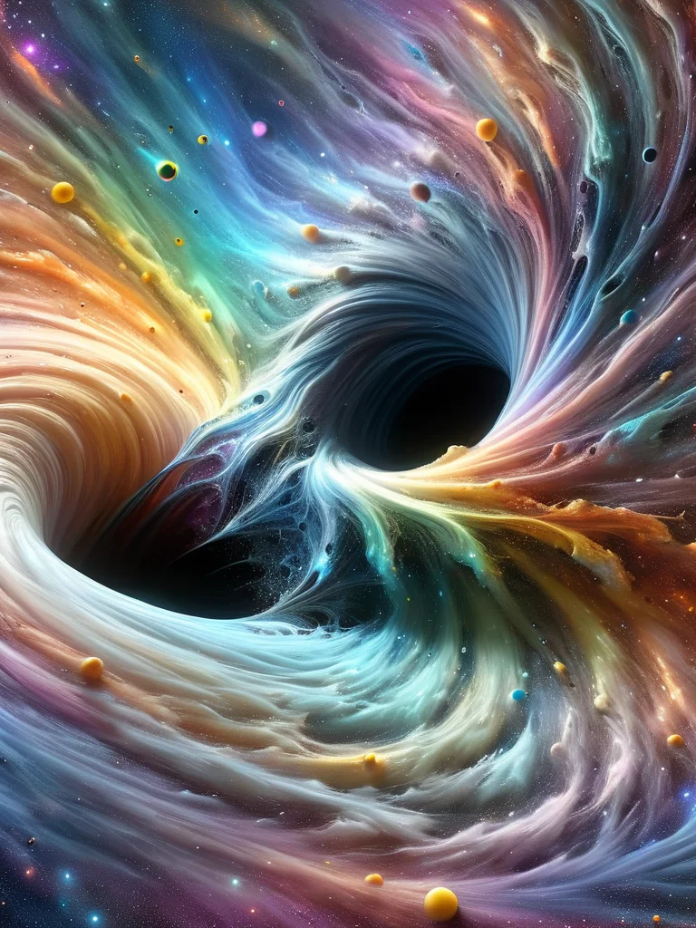 giant space twisted mandelbrot fractal stars, rainbow sky nacre, ultra details, artstation, octane renderer, (colorfully fine pimples:1.3), in space, ral-blackhole <lora:ral-blackhole:1>