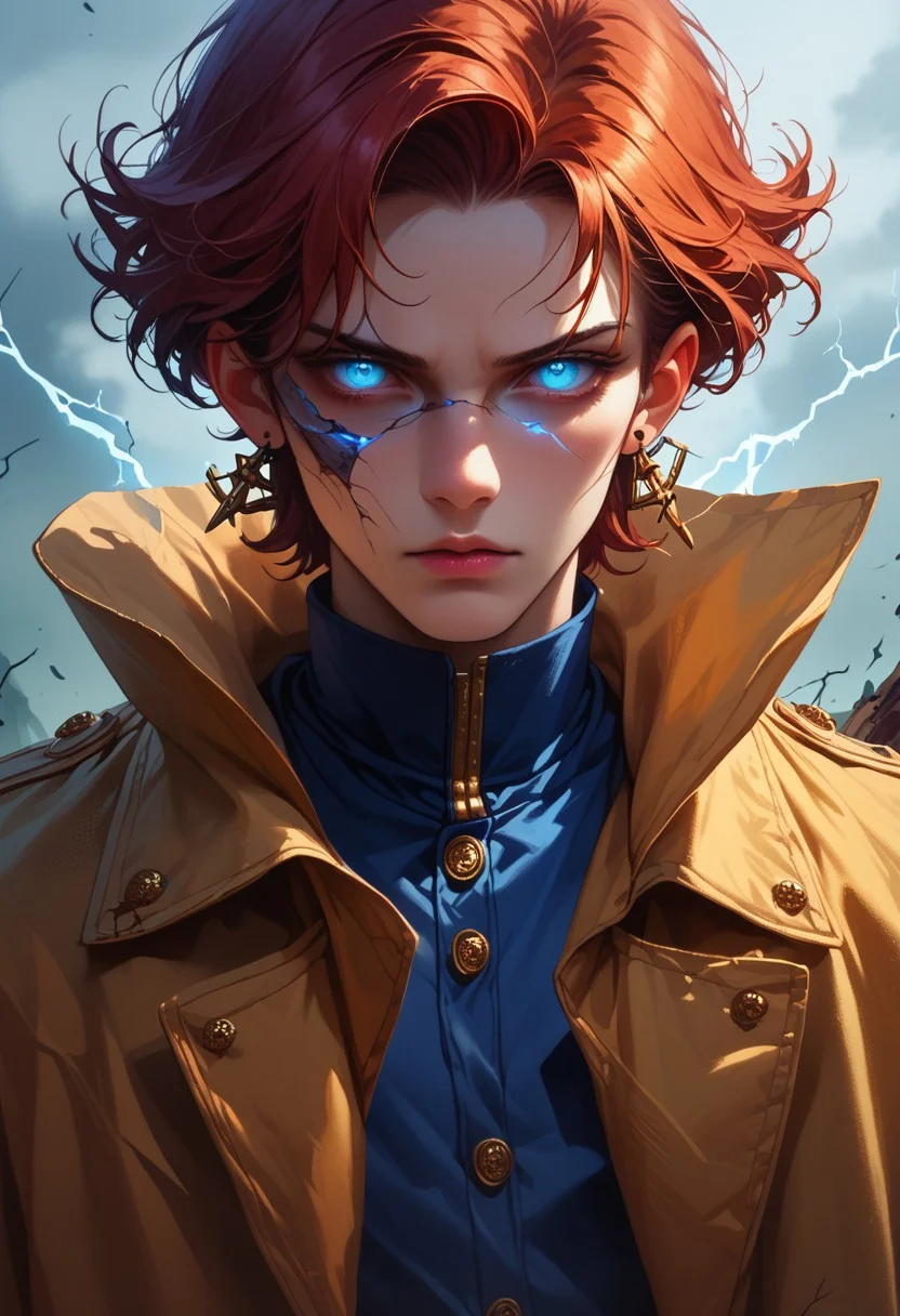 score_9,score_8_up,score_7_up,score_6_up,source_anime, hi res, masterpiece, best quality, highres, subsurface scattering, sss, Glowing blue eyes coming out of a hazy fog, with electricity coming out of eyes,
Post-Apocalyptic undertones, enigmatic presence, cracked, striking color palettes, alternate reality, playful aesthetics, rich textures and tones,Striking visual narrative, abstract flows