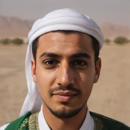 portrait photo of a saudi guy