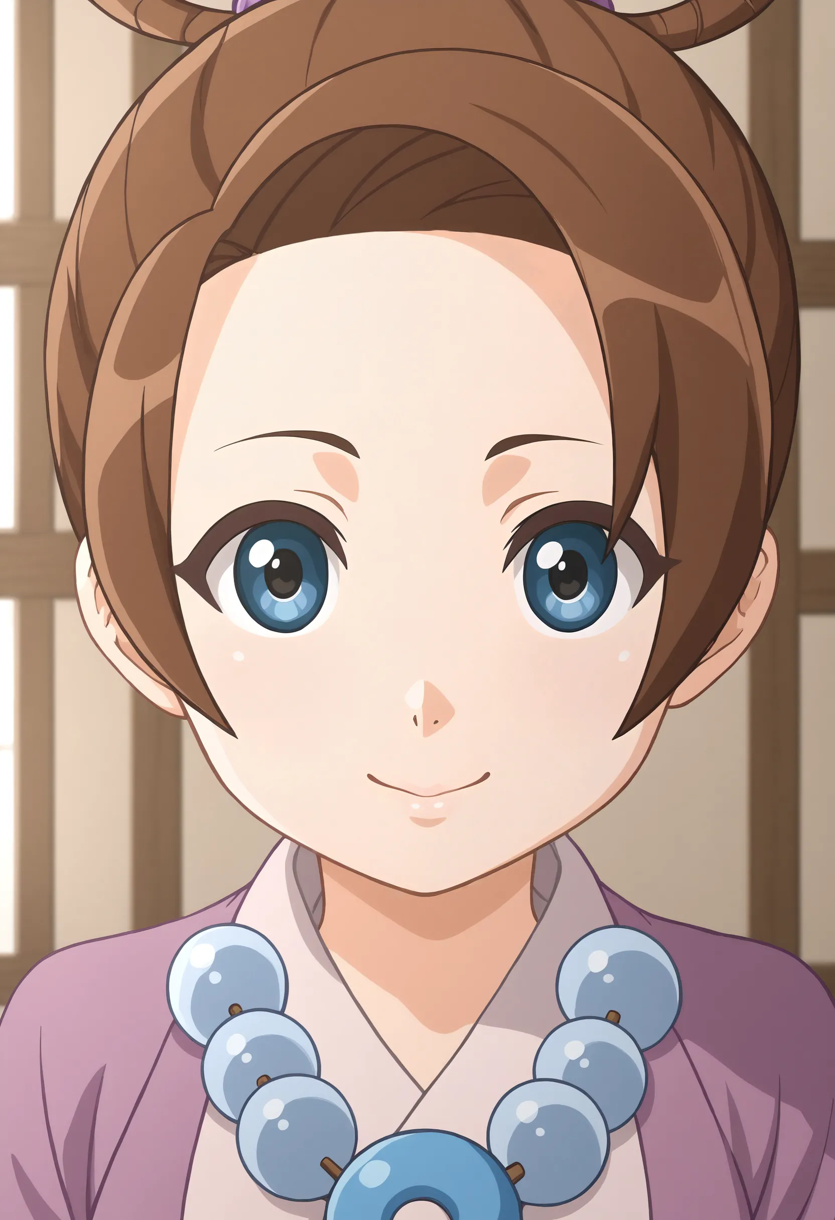 <lora:HyLper-Accelerate-PAseer:1> score_9, score_8_up, score_7_up, best quality, uncensored, source_anime, 
BREAK
front view, little smile, closed mouth, standing, looking at viewer, upper body, portrait, close-up face, facing viewer, indoors, 
no background, white background, 1girl, (blush:-1), 
<lora:AA-pearl_fey_XL(pony)v10:1> ayasatoharumi, brown hair, grey eyes, hair ornament, magatama necklace, purple kimono, red obi, ayasatoharumi outfit,