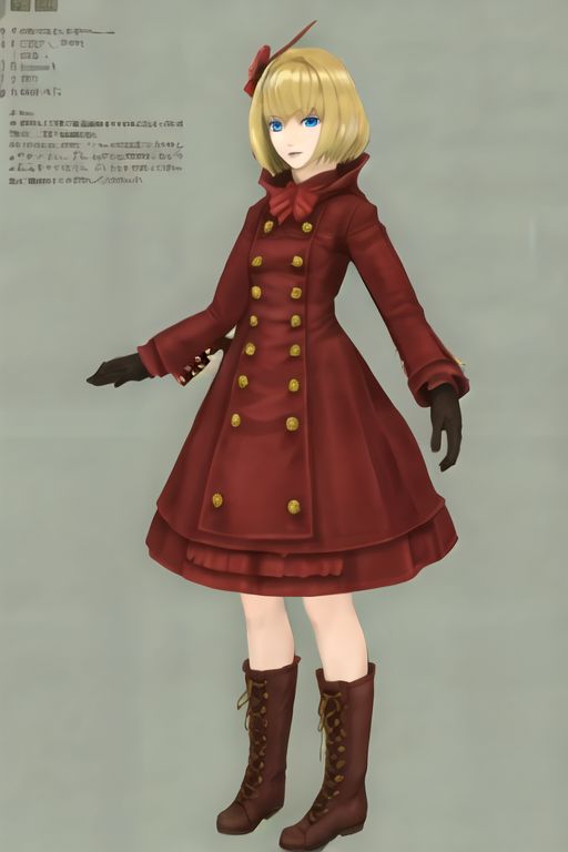 solo_focus, 1girl, (((masterpiece))), ((best quality)), ((ultra-detailed)), high resolution, absurdres, highres, ultra-detailed 8k unity wallpaper, 
chizurusmt, blonde hair, short hair, blue eyes, hair ornament, long dress, boots, gloves,