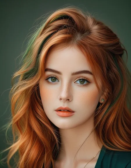 cinematic still bellissima, 1girl, solo, long hair, looking at viewer, simple background, brown hair, green eyes, parted lips, orange hair, lips, portrait, realistic . emotional, harmonious, vignette, 4k epic detailed, shot on kodak, 35mm photo, sharp focus, high budget, cinemascope, moody, epic, gorgeous, film grain, grainy, (masterpiece), (best quality), (ultra-detailed), bellissima, 1girl, solo, long hair, looking at viewer, simple background, brown hair, green eyes, parted lips, orange hair, lips, portrait, realistic, illustration, disheveled hair, detailed eyes, perfect composition, moist skin, intricate details, earrings, by wlop, photograph bellissima, 1girl, solo, long hair, looking at viewer, simple background, brown hair, green eyes, parted lips, orange hair, lips, portrait, realistic, 50mm . cinematic 4k epic detailed 4k epic detailed photograph shot on kodak detailed cinematic hbo dark moody, 35mm photo, grainy, vignette, vintage, Kodachrome, Lomography, stained, highly detailed, found footage, bellissima, 1girl, solo, long hair, looking at viewer, simple background, brown hair, green eyes, parted lips, orange hair, lips, portrait, realistic, full color, highly detailed, sharp focus, beautiful, elegant, intricate, cinematic, new classic, attractive, modern, sleek, stylish, amazing detail, creative, ambient light, epic composition