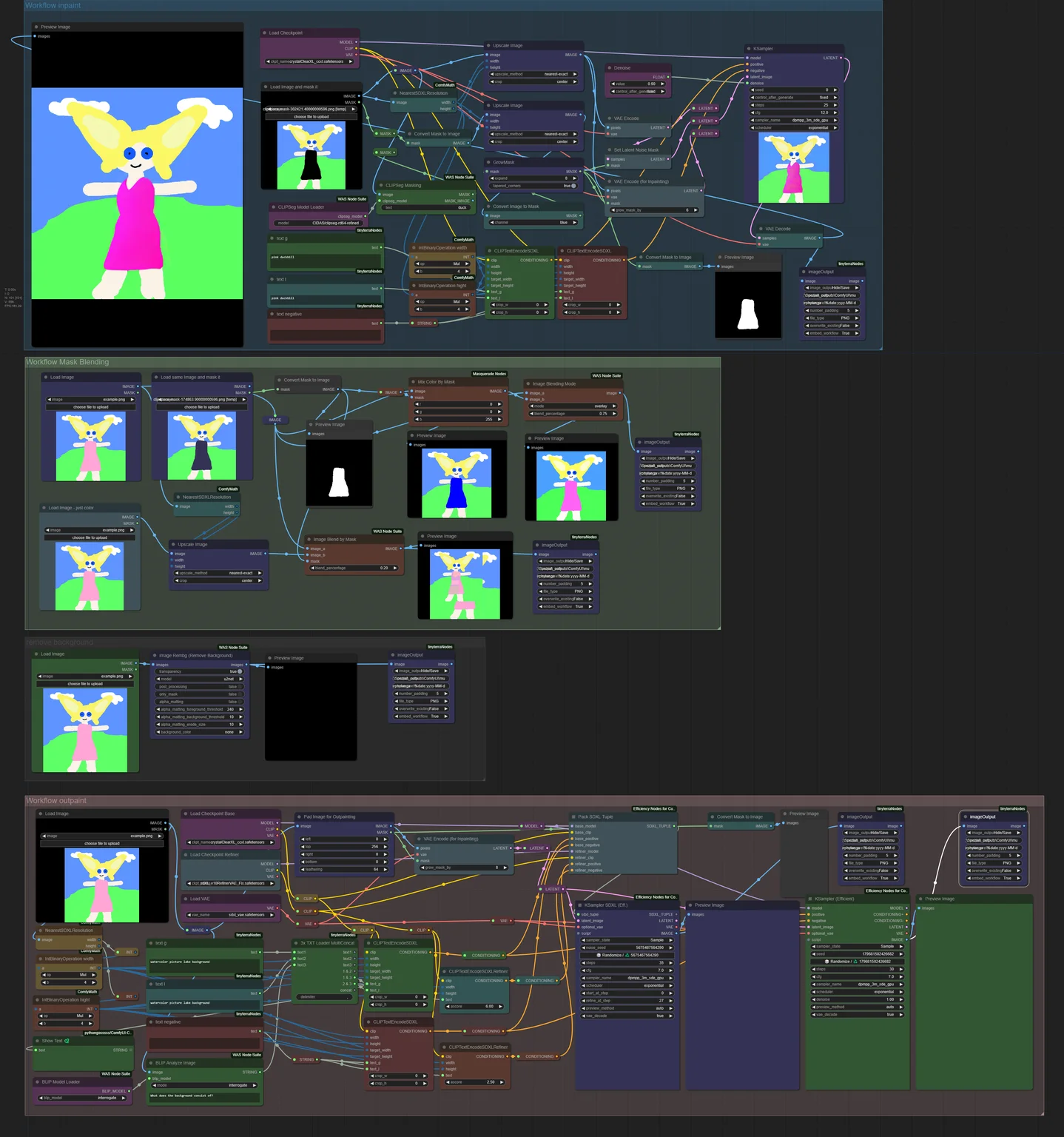 Tools workflows