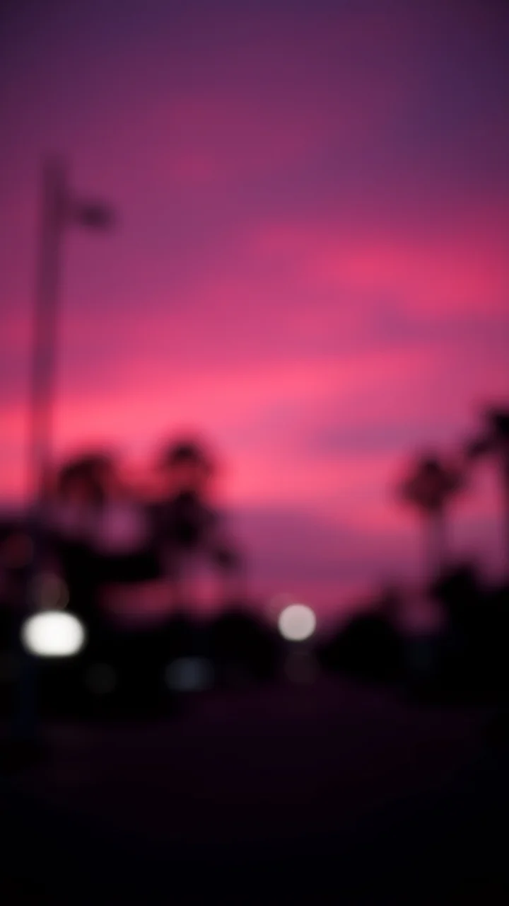dark pink sky, landscape of a Grumpy Nashville, from inside a Los Angeles, Suspenseful, bokehmachine