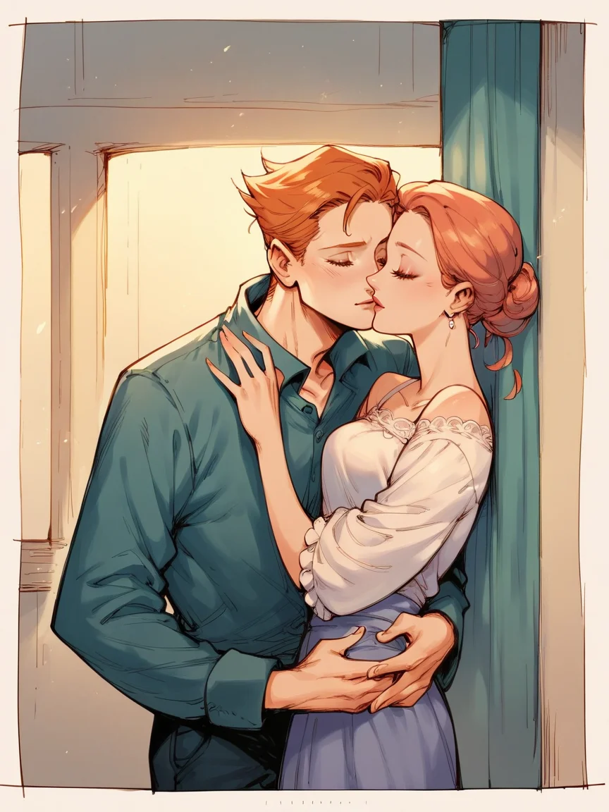 score_9, score_8_up, score_7_up, score_6_up, score_5_up, 1girl, <lora:k0tt3r1XLP:1> k0tt3r1, 1boy, 1girl, couple,