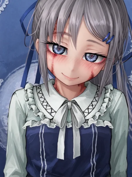 detailed background, shiny skin, rating safe,
<lora:sylvie.pony:1.0>,
sylvie,
dress, posing, long sleeves,
half-closed eyes, sedative smile, looking at viewer,
head tilt,
upper body,