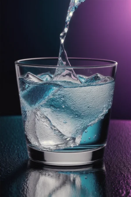 A liquid man drinking a water liquid from plastic cup sit on the crystal like water couch with gesture like a boss. vivid colours, HDR, hard shadows, art photography, soft focus, masterpiece, breathtaking, atmospheric perspective, diffusion, pore correlation, skin imperfections, 80mm Sigma f2, depth of field, intricate natural lighting <lora:add_detail:1>