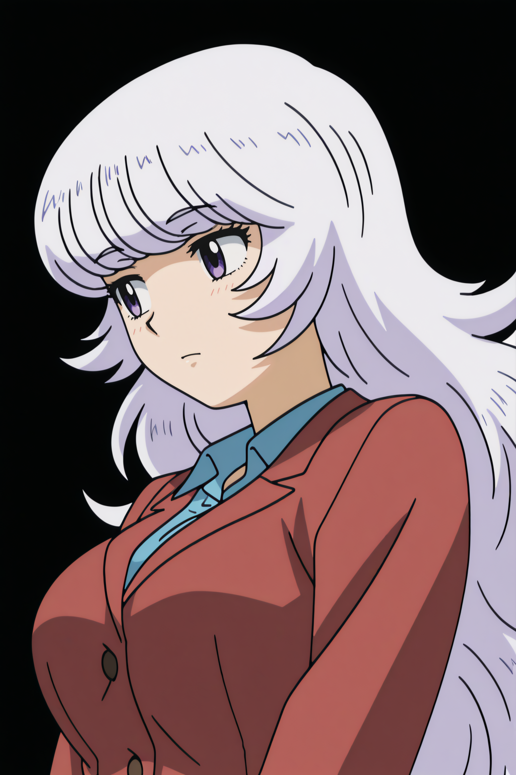 Shiho, white hair <lora:Zettai_Karen_Children_-_Shiho_-_illustrious:0.8>
