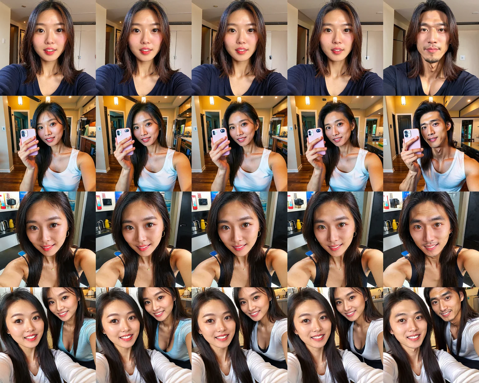 asian, selfie <lora:asian_gender_slider-sdxl:0@0.1, -2@0.1>