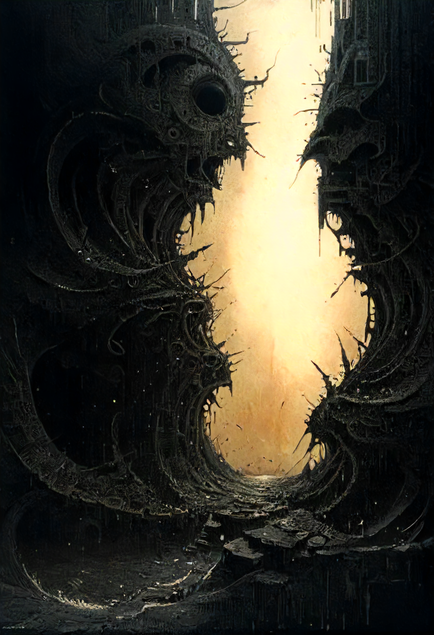 ascii_art, the failure of a tiny travelling world tilt broken to the core drifting in an endless infinity, intricate, detailed, epic, complex, atmospheric, deep, artchlr , <lora:- SDXL - vanta-black_contrast_V3.0:0.4>, <lora:d\EnvyTinyWorldsXL01:0.8>, <lora:sdxl:0.8>, <lora:lora:0.8>, <lora:artfullyECHELIER_SDXL_V1:0.8>, <lora:artfullyQUILLED_SDXL_V1:0.8>, <lora:dfantasy:.7>, <lora:ral-vxl:0.2>, <lora:20231230-1703876721187:0.4>, <lora:- SDXL - lentclr_effect_V1.0:0.2>, <lora:Wizards_MACHINALIA__Things_Come_Alive_:0.7>, <lora:Street_Art:0.4>, <lora:SDXL - Style - pixel_art_3drender:0.8>