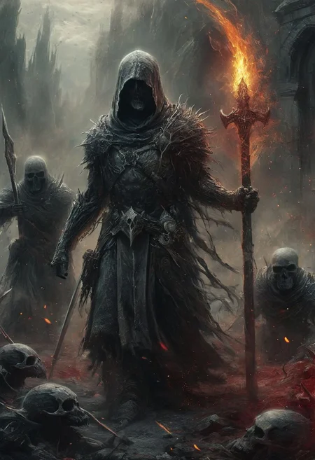 Completely Helm's fall absolutely nothing, pure black, detailed, but the Lord of the Rings of life are rising, FastNegativeV2, ral-dissolve,(James Ensor,Unica Zurn,Zdzislaw Beksinki:1.25), Skeletons,Weeping statues, Paranormal,Apparition, (Metallics:1.1), (Shape:1.1), (Monotyping:1.1), (Strobe light:1.2), Stone, Rhombus, ultra detailed, intricate, oil on canvas, dry brush, (surrealism:1.1), (disturbing:1.1) <lora:khorne:0.7> <lora:methurlant:0.5>
The king's guards fell like wheat before the scythe, their cries of alarm silenced by the swift and merciless blades of the assassin knights. Completely The world of the Lord of the Rings, pure black, detailed, but the Lord of the Rings of life are rising, FastNegativeV2, ral-dissolve,  amazing quality, masterpiece, best quality, hyper detailed, ultra detailed, UHD, perfect anatomy,
A fierce battle ensued, the clash of steel and the crackle of dark magic filling the air with a palpable sense of impending doom. Sirah's daggers danced like silver serpents, finding their mark with unerring accuracy, 
creating a hyperpunk scene with desaturated translucent DARK Red and beige details, colorful (polaroid:0.7) with vibrant colors, (vacations, high resolution:1.3),  ,end of hopes ,silence, extremely detailed,dark,sad, easynegative, digital artwork by Beksinski, extremely detailed, dark, chiaroscuro, low-key,in the style of Kelly Slater ,style by Kelly Slater,closeup,digital artwork by Beksinski, style of Kelly Slate