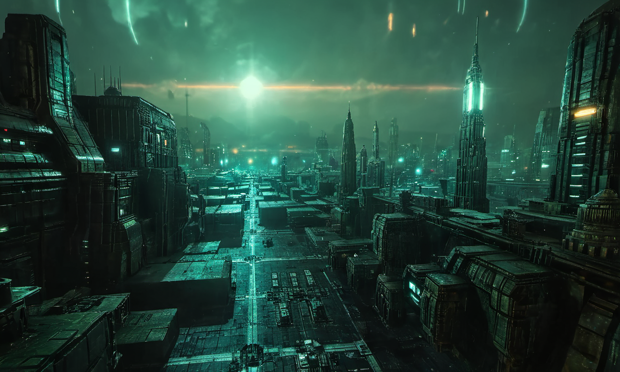 bleakfaith,omnistructures,science fiction,panorama of a metropolis,highly detailed, sharp definition ,cinematic,50nm dof,bokeh,realistic,sharp focus,ultra detailed,128k uhd,awardwinning,trending on artstation, <lora:bleakfaith-000004:0.9>, <lora:add-detail-xl:2>