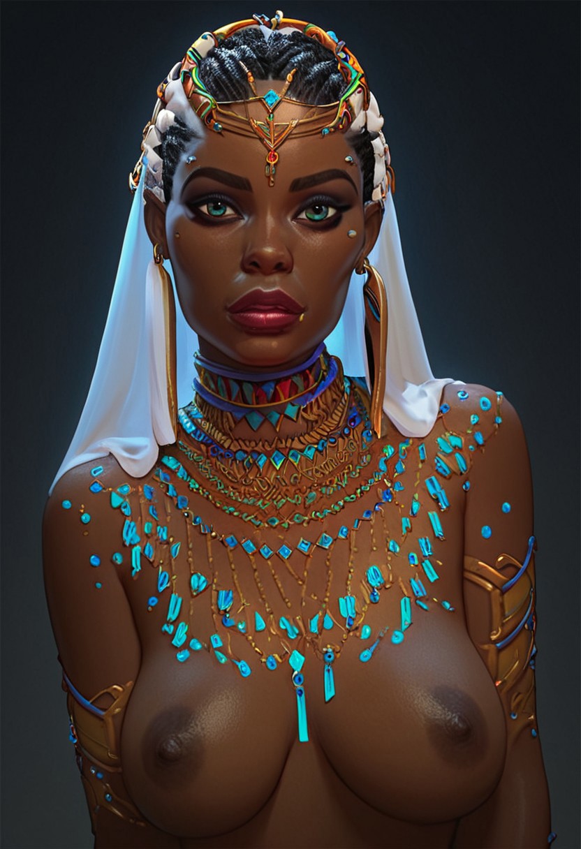 score_9, score_8_up, score_7_up, 1girl, solo, gorgeous girl, African, Zulu_Maiden, dark skin,