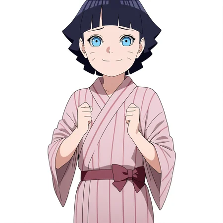 sharp focus, pixiv masterpiece, score_9, score_8_up, source_anime, score_7_up, best quality, highres, absurd res, BREAK
<lora:Himawari_Uzumaki_IL_v36:1>, uzumaki_himawari_il, 1girl, solo, blue_eyes, dark-blue_hair, short_hair, yukata, cowboy shot, subtle_smile, white background, simple background