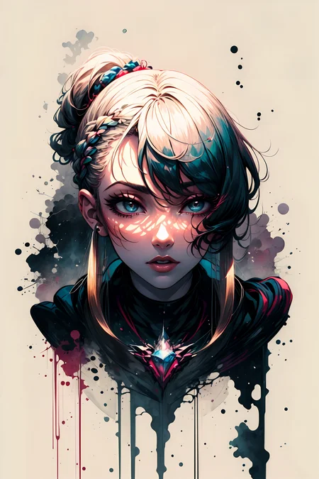 (masterpiece, best quality:1.3), (1girl:1.3), (ink, white background, mature female, city, skyscrapers) <lora:ink-0.1-3-b28-bf16-D128-A1-1-ep64-768-DAdaptation-cosine:1> <lora:add_detail:0.8> <lora:beautiful_detailed_eyes:0.8> <lyco:GoodHands-beta2:0.8>