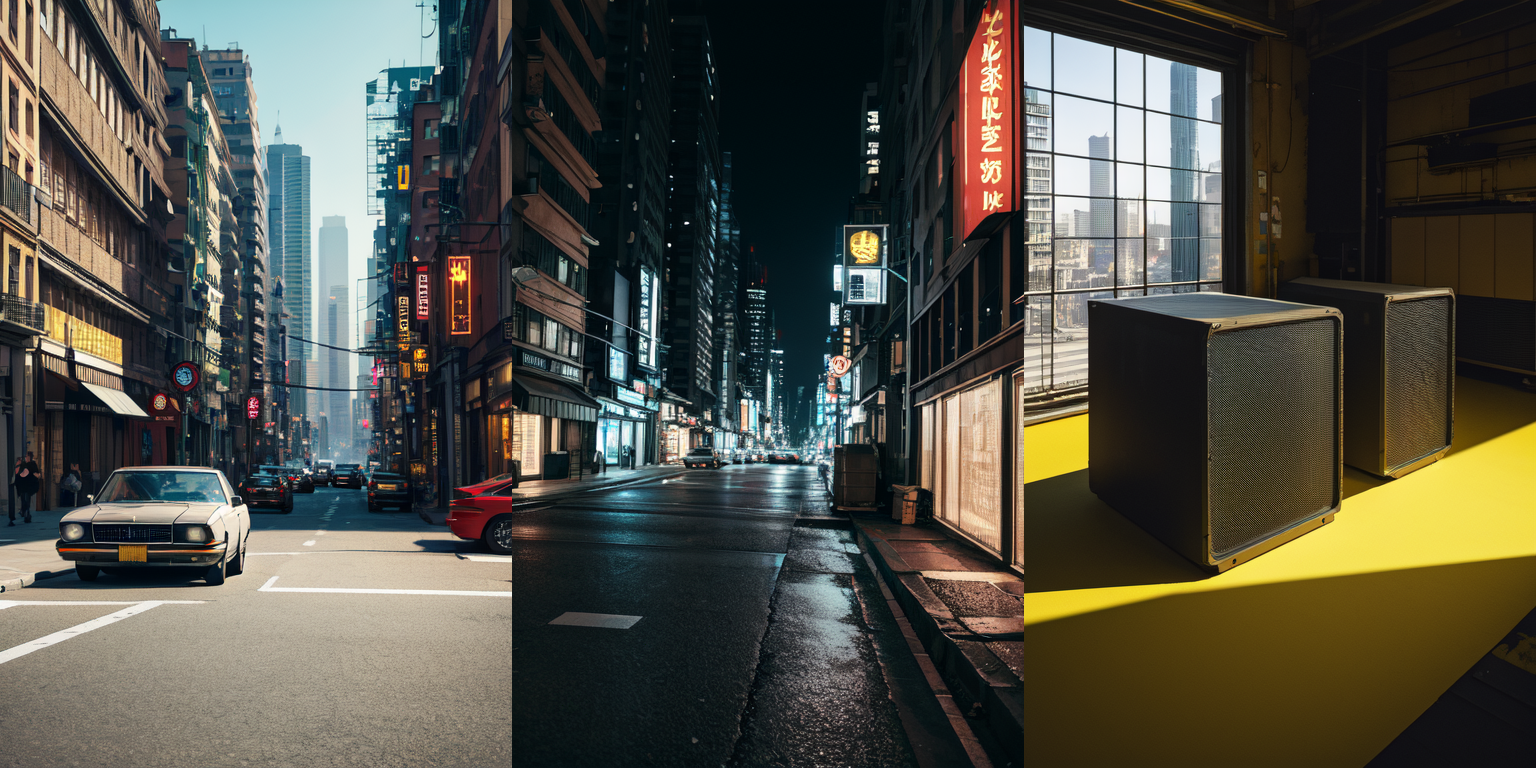 highly insanely detailed, masterpiece, top quality, best quality, highres, 4k, 8k, RAW photo, (very aesthetic, beautiful and aesthetic), bebop cityscape, buildings, radiator, ait conditioning, cardboard box, trash, street, car, <lora:bebopv01:0>, 
__lazy-wildcards/dataset/background-color__âââ