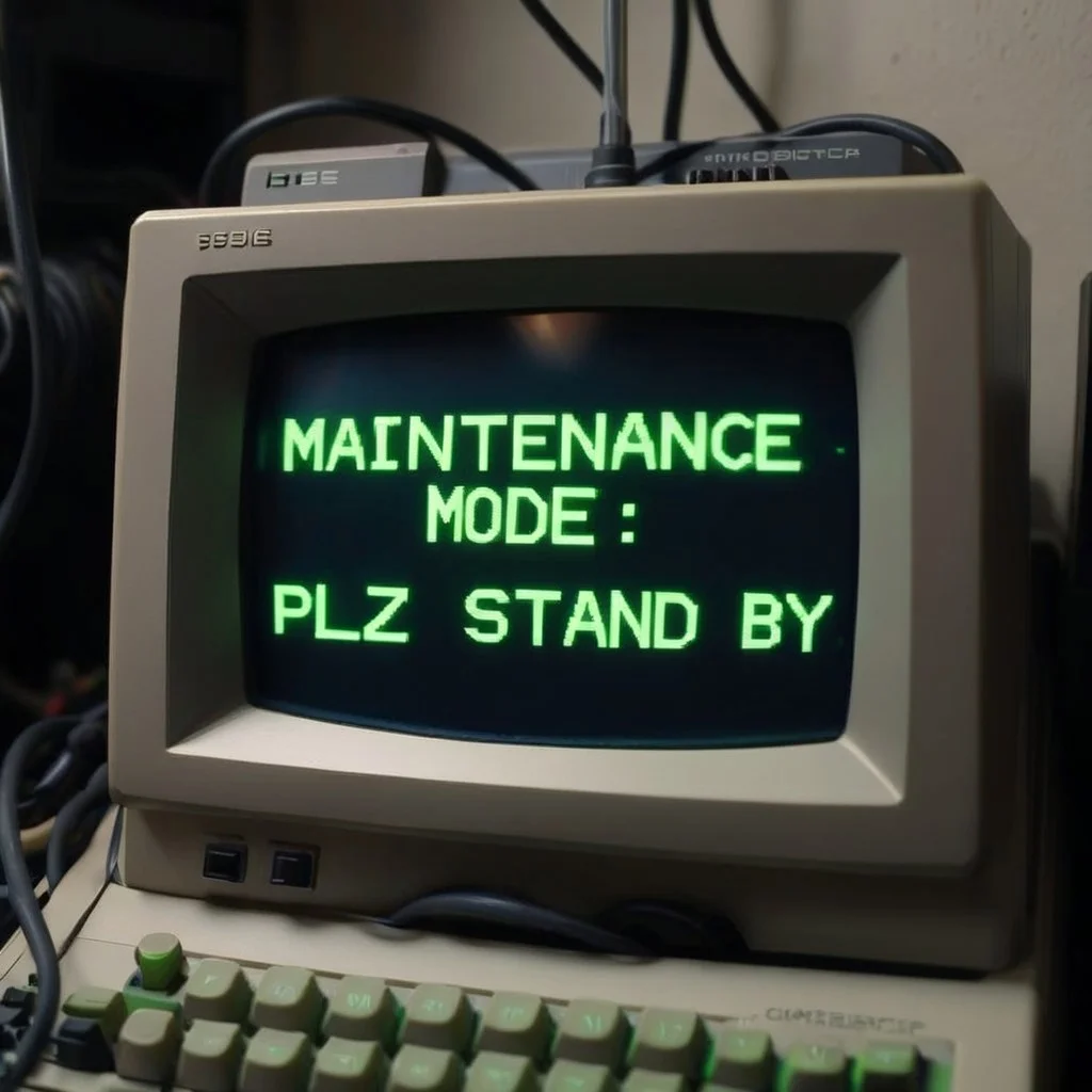 mntnnc_md_plz_stand_by, commodore 64, crt monitor