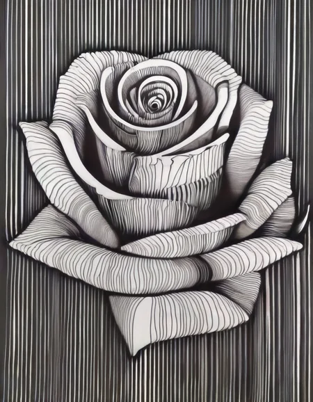 monochrome, rose, LineWork
<lora:LineWork-000005:1>