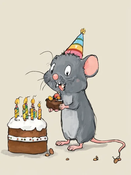 <lora:SDXL_Happy_Birthday_Sa_May-v7:1> Happy Birthday! a mouse