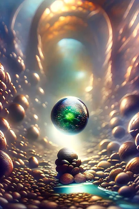 Crystal ball, transparent, orb, cell, nanotube, microbe, glowing, electron microscope photo, thin, glasswork, colorful, strange, interesting shape, glass, crystals, filaments, detailed, opaque, transparent, light pass through shell, ice, nuclear, polyp, division, split, cleave, divide, biology, illustration, painting, oil painting, frazetta, easley, gorgeous, highly detailed, high resolution, matte painting, masterpiece, vintage fantasy art, super detail, d&d, fantasy, vintage, 70s, 80s, layered cellular surface