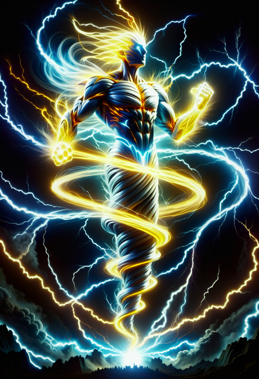 hyper detailed masterpiece, dynamic, awesome quality,colossal  electricity summoning DonM3l3m3nt4lXL, <lora:DonM3l3m3nt4lXL-000010:1>